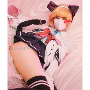 BlueArchive MomoiSaiba Cosplay Photo Set