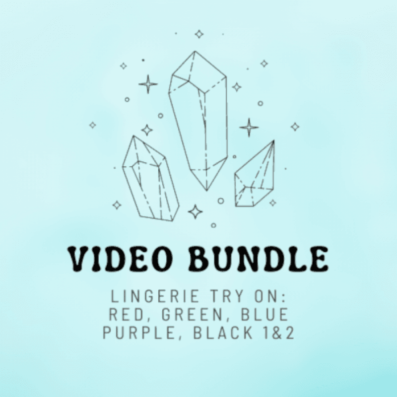 Video Bundle: Lingerie Try Ons