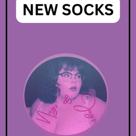 NEW socks for Bella