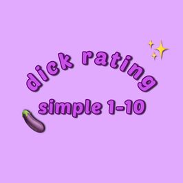 dick rate!