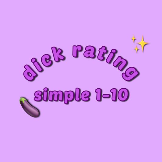 dick rate!