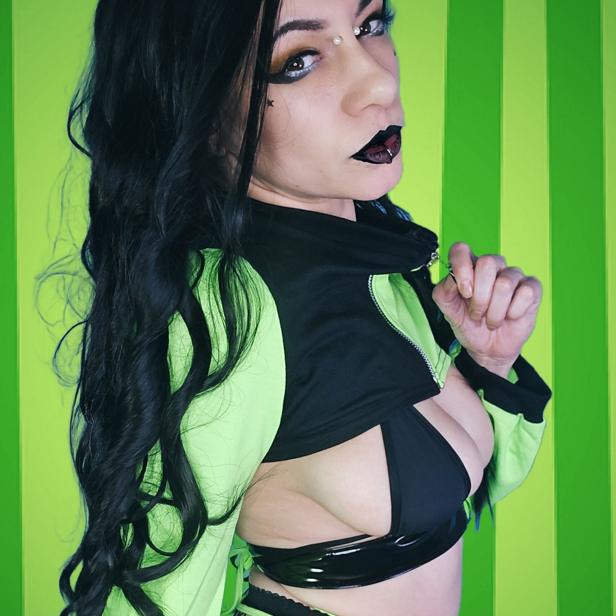 Villainous Shego Lewd Cosplay