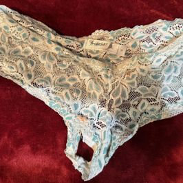 See thru panties lace