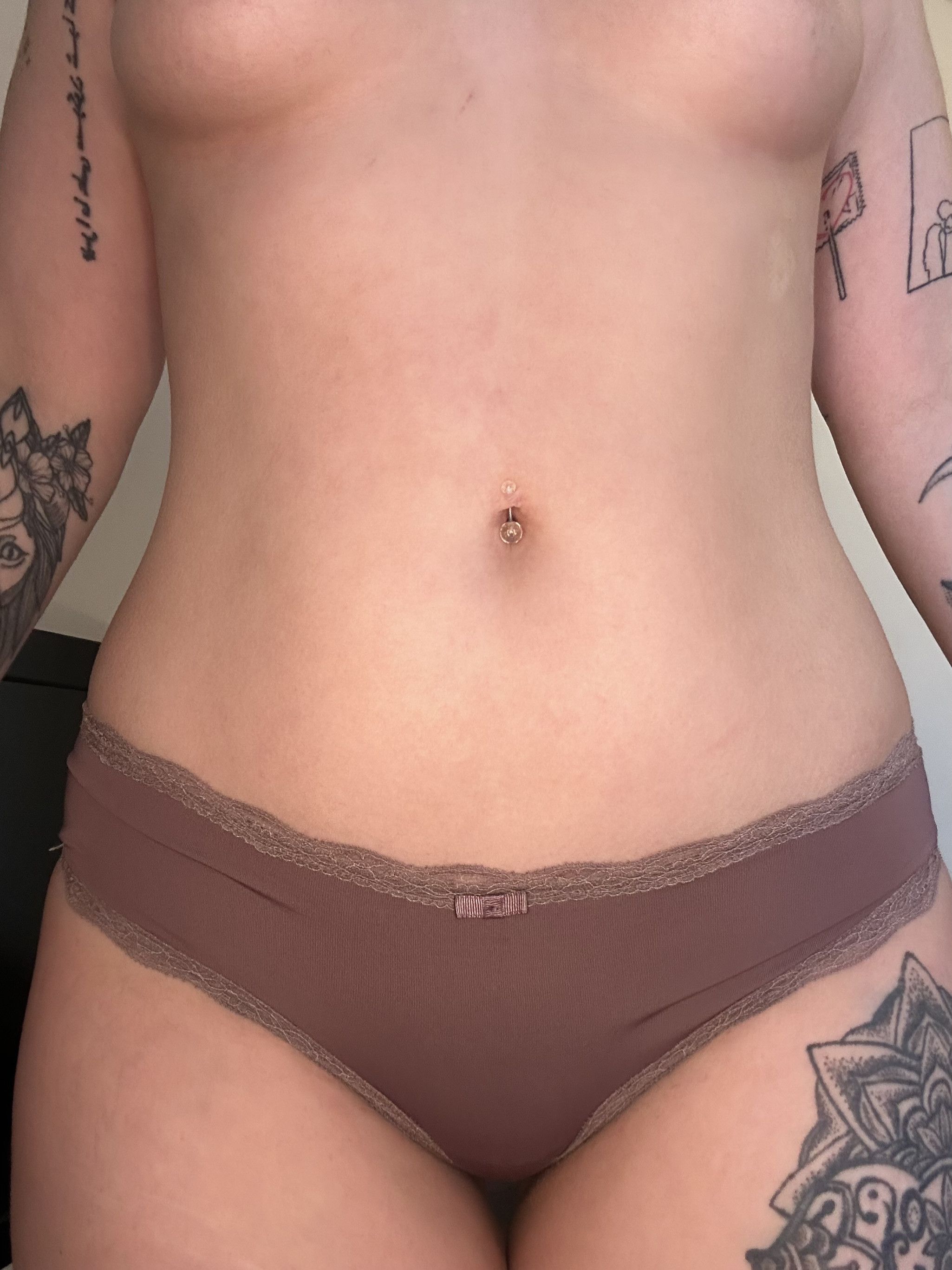 Brown brazilian briefs