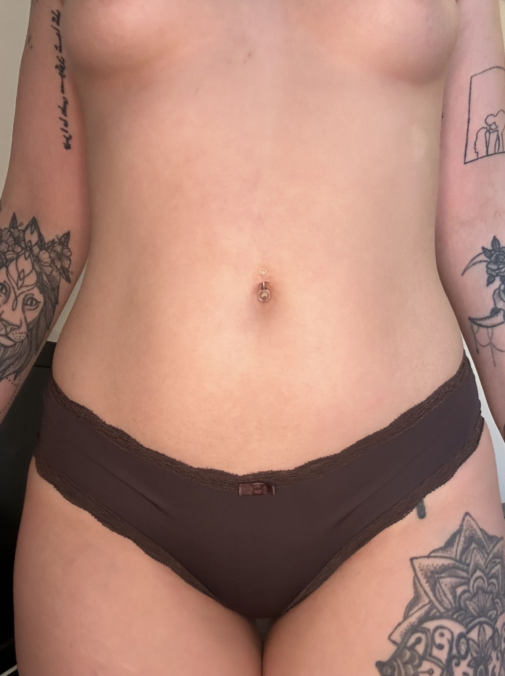 Brown brazilian briefs