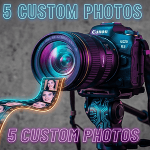 5 CUSTOM PHOTOS