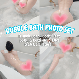 Bubble Bath Photo Set