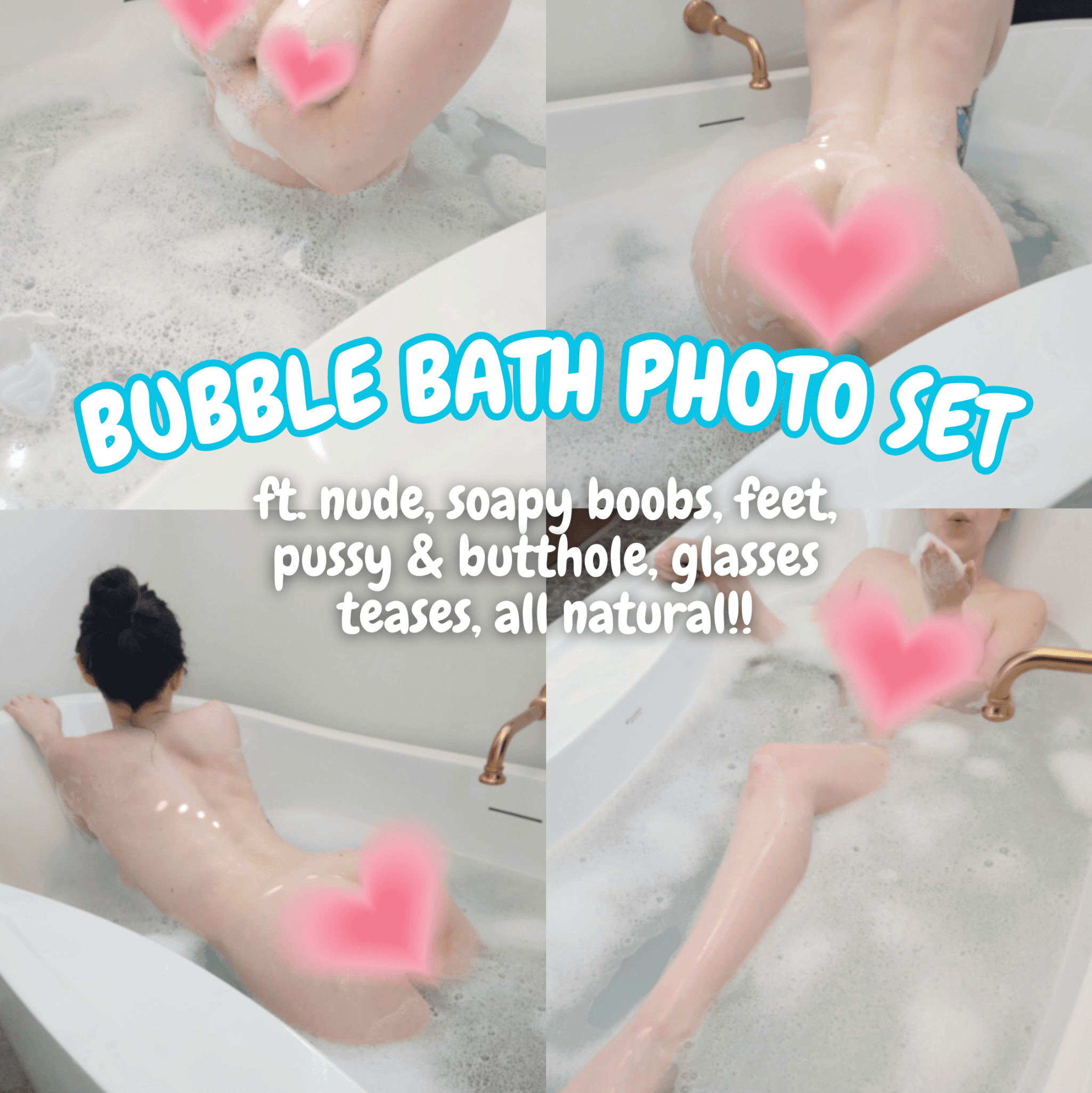 Bubble Bath Photo Set