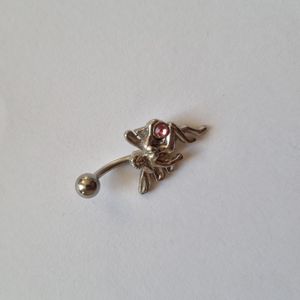 Belly button piercing