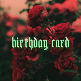 Custom Birthday Card