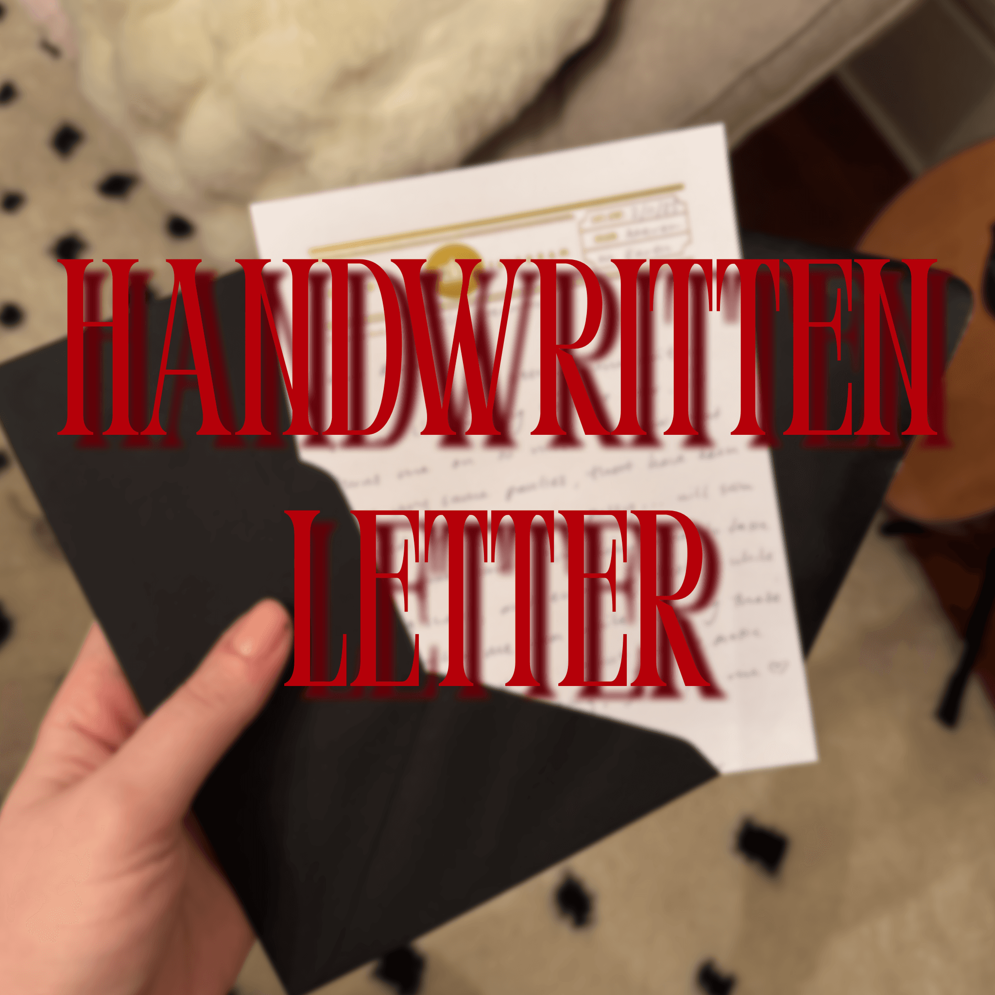 Handwritten Letter