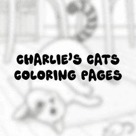 Charlies Cats Coloring Pages