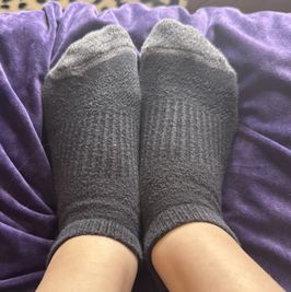 Used Black Ankle Socks
