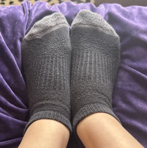 Used Black Ankle Socks