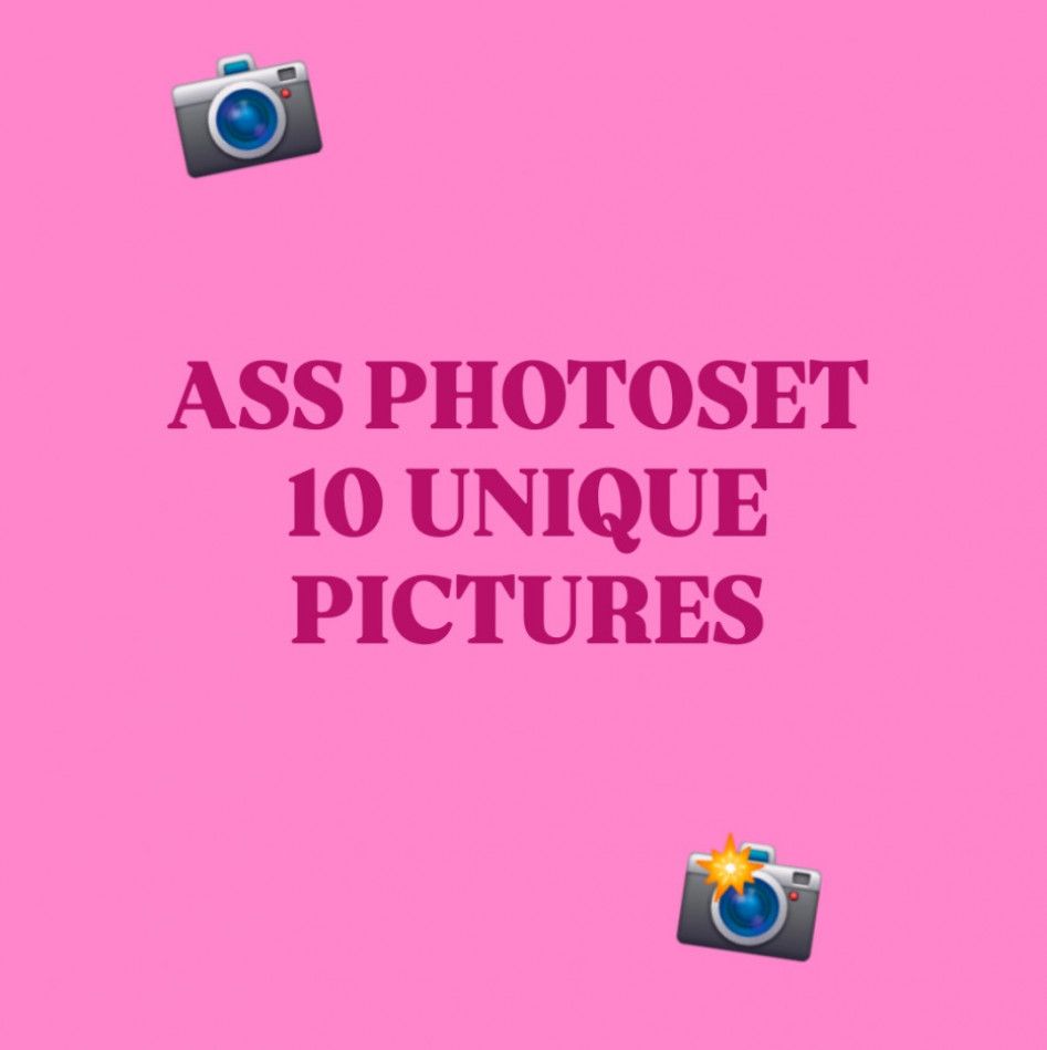 Ass Photoset