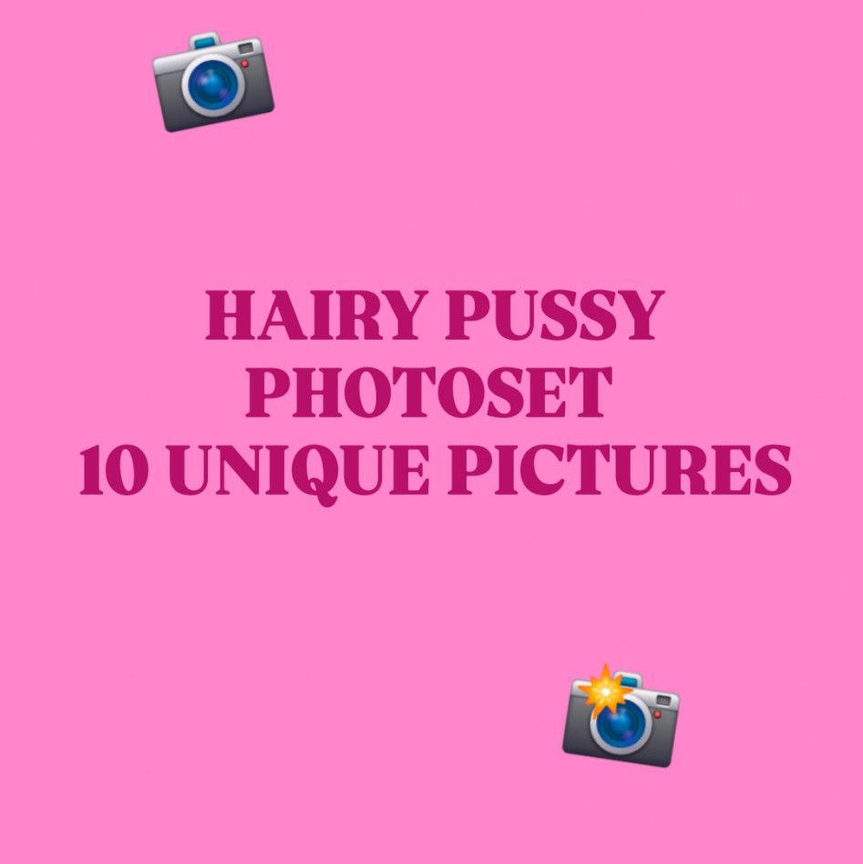 Hairy Bush Photoset
