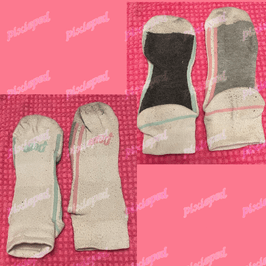 mismatched cute ankle socks