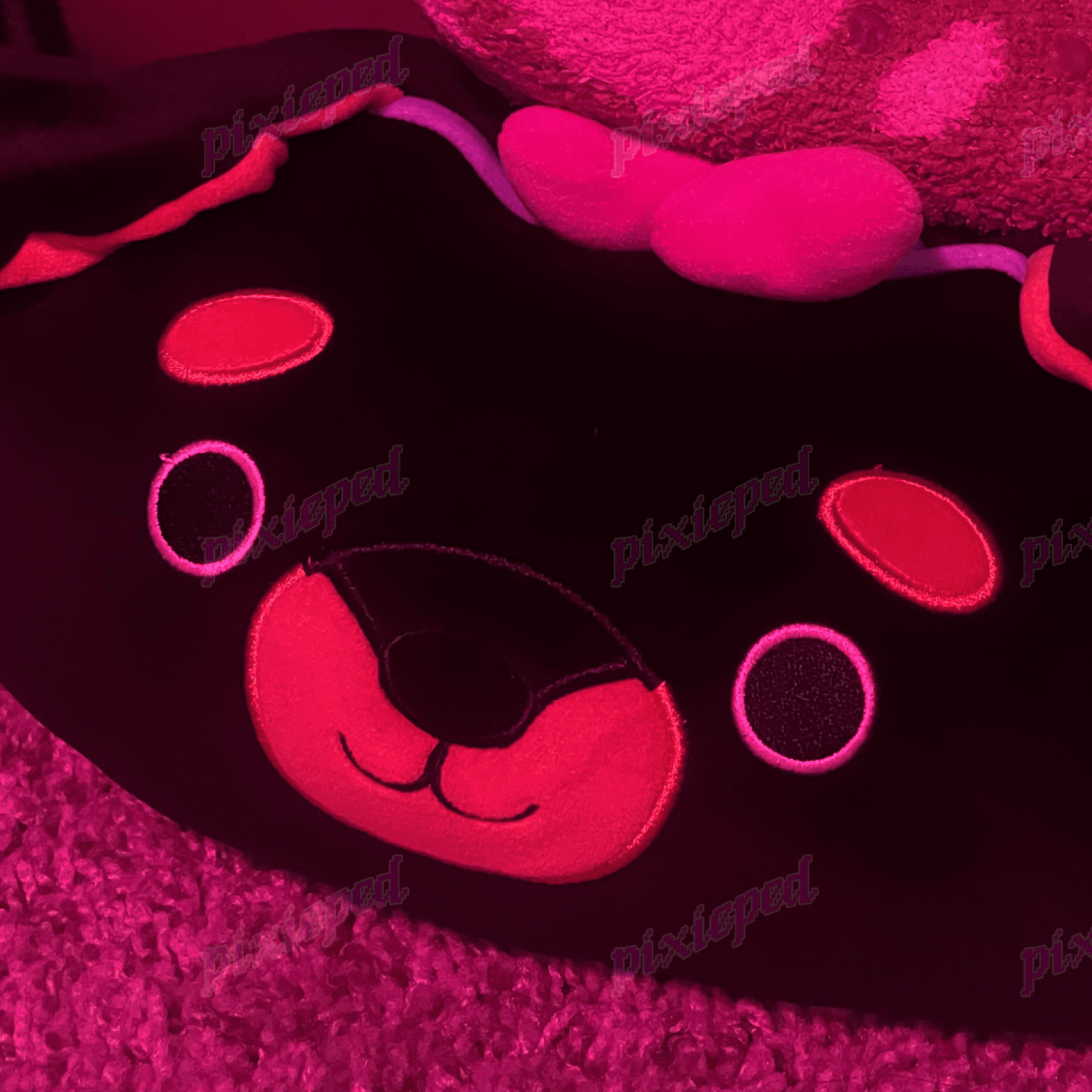 squishmallow plush I used as a footstool