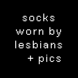 socks worn by lesbians and 2 pics