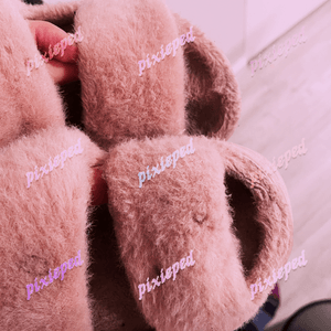 fuzzy slippers 