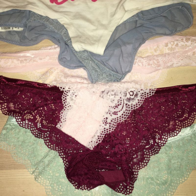 Used Bikini Cut Panties