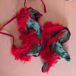 Christmas gangbang lingerie set