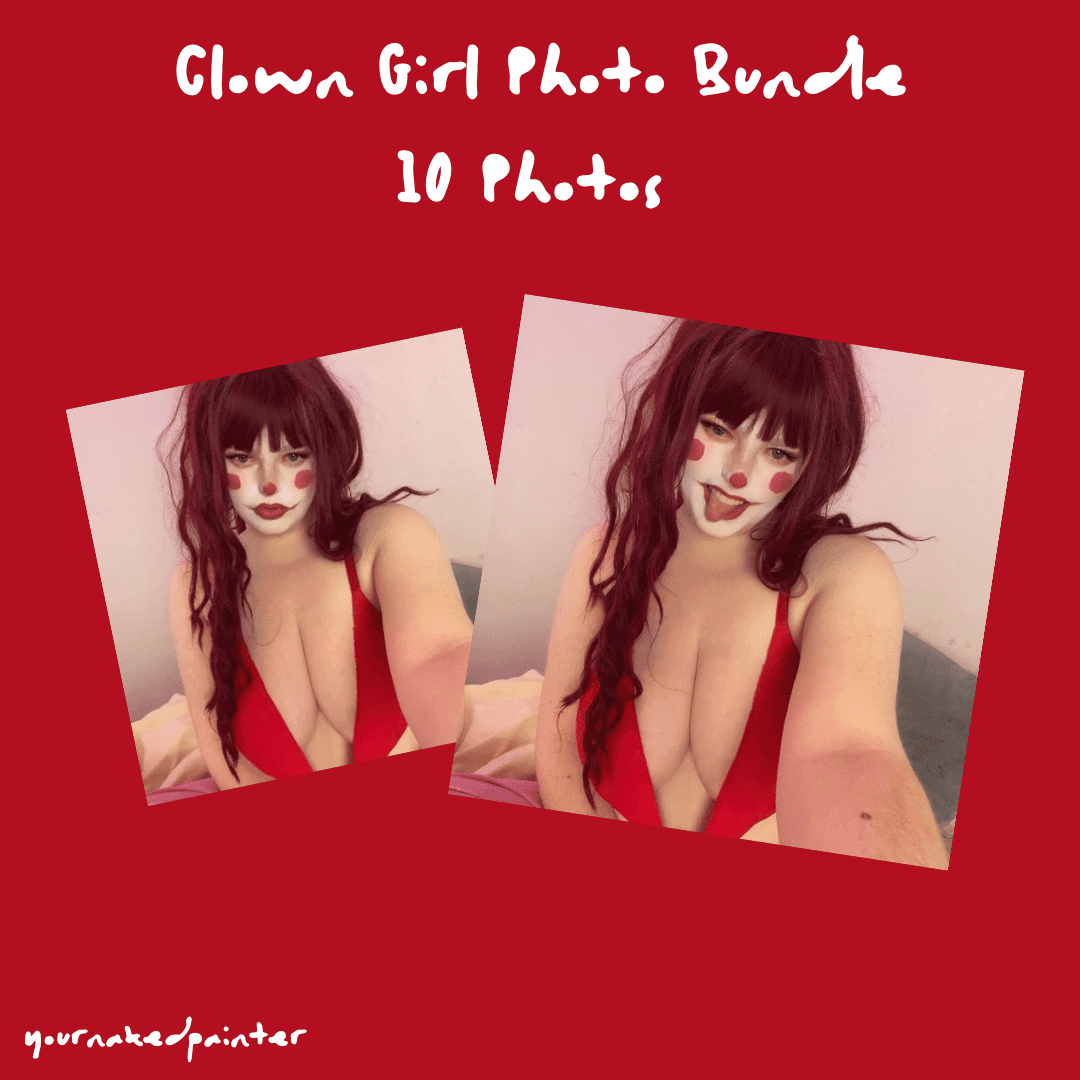 Clown Girl Photo Bundle