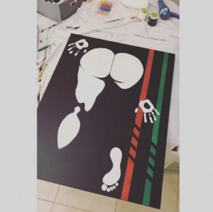 paint off my ass
