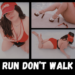 Run Dont Walk Lifeguard Professional Photoshoot