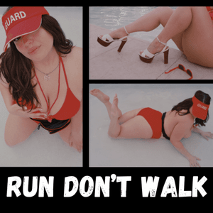 Run Dont Walk Lifeguard Professional Photoshoot