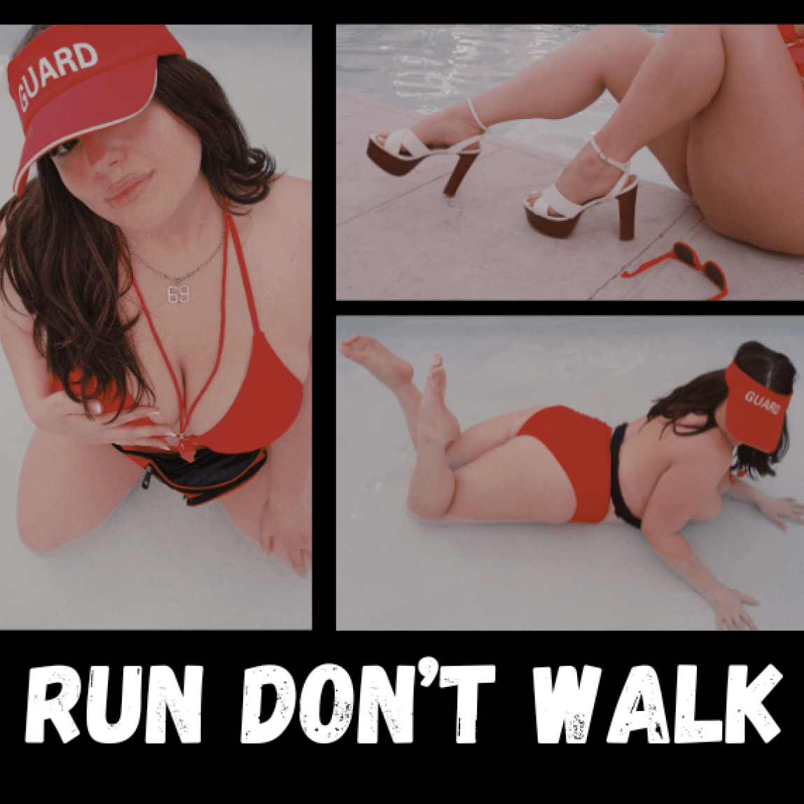 Run Dont Walk Lifeguard Professional Photoshoot