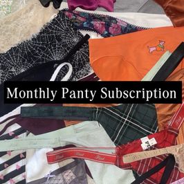 MONTHLY PANTY SUBSCRIPTION