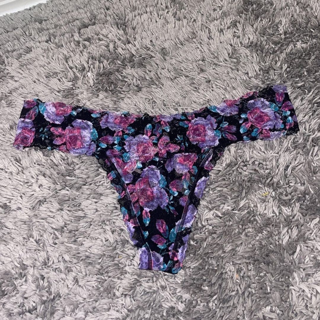 SALE Floral Lace Thong
