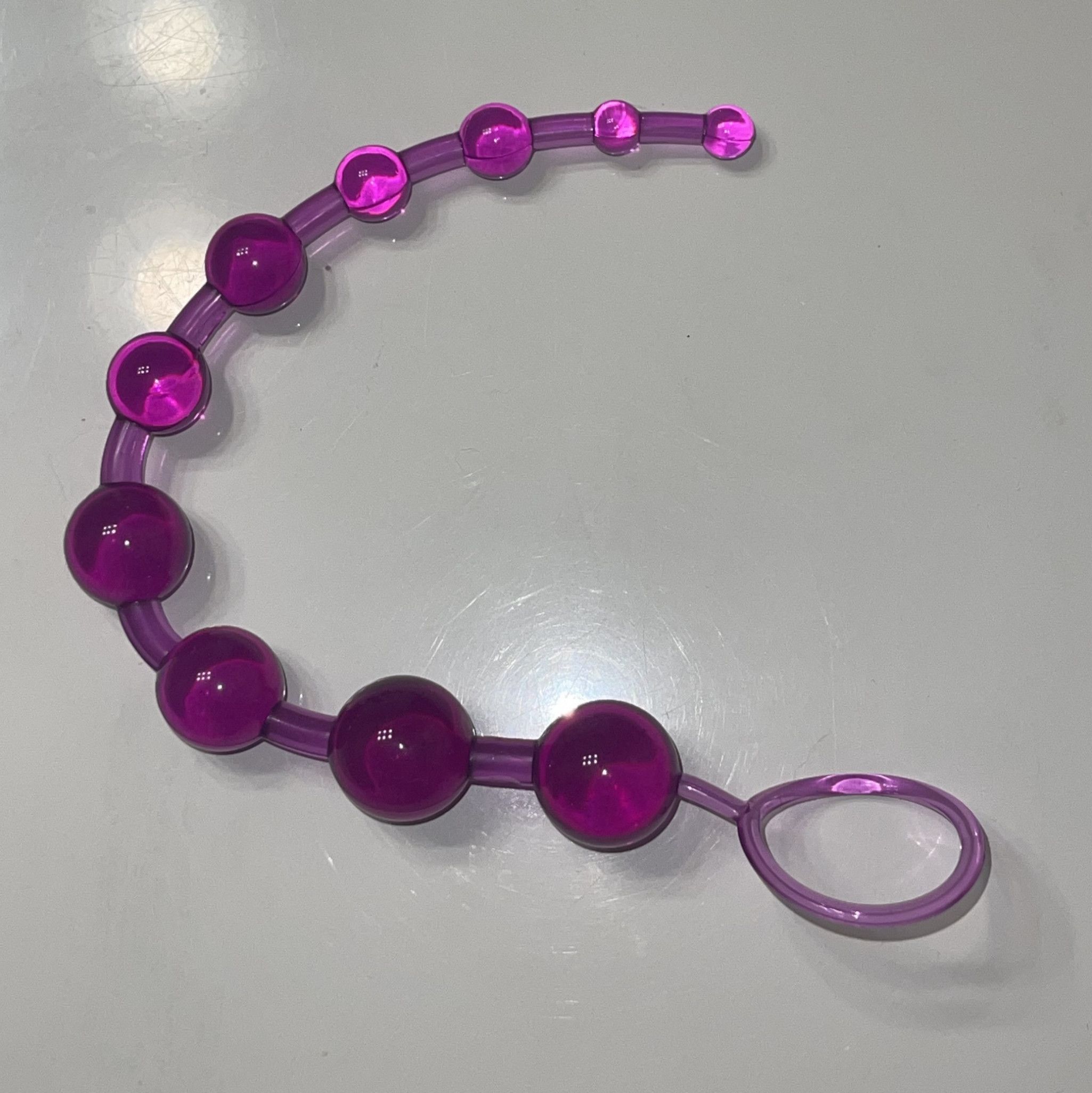 Purple Anal Beads