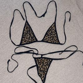 Cheetah Micro Bikini Set