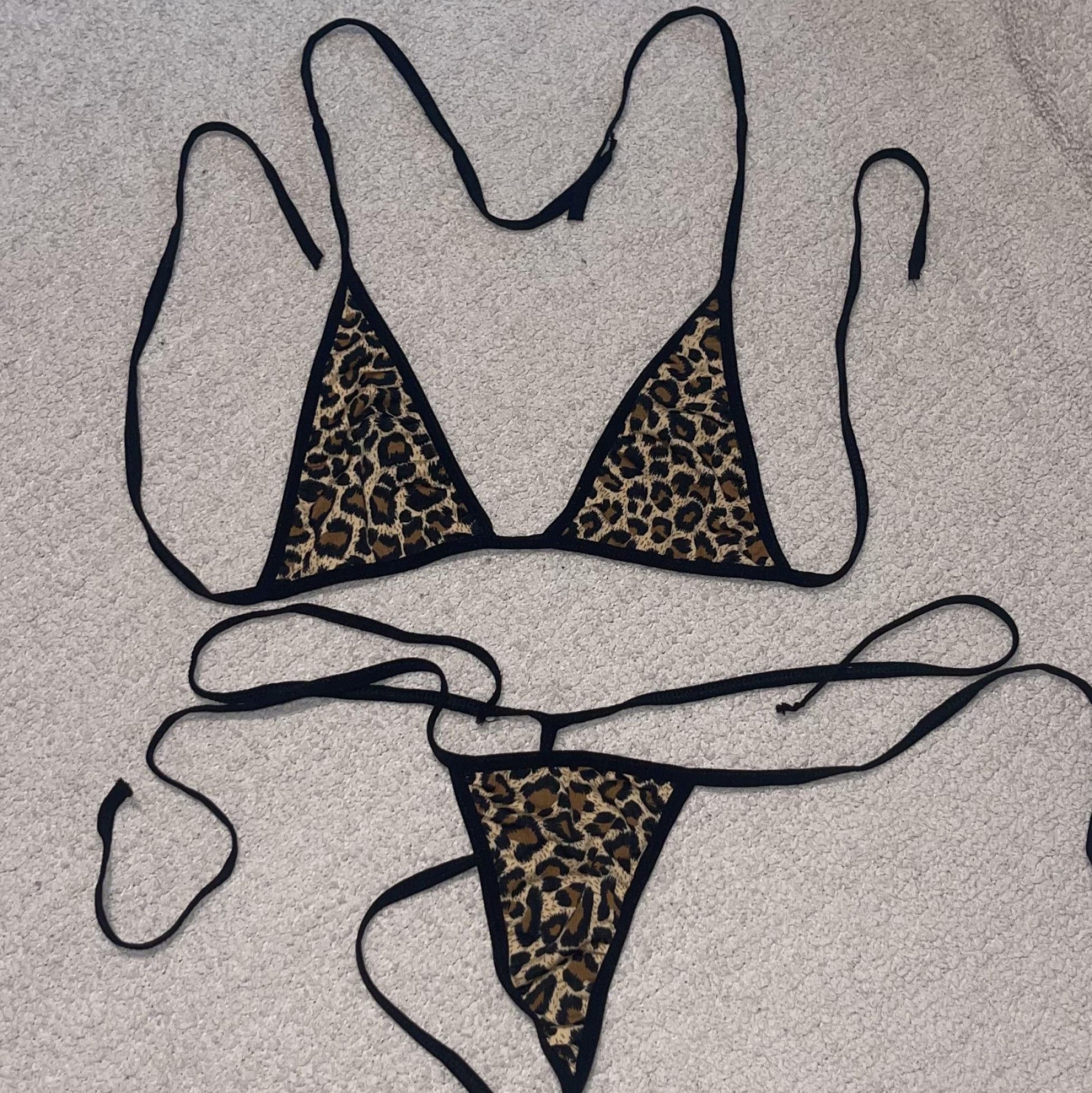 Cheetah Micro Bikini Set