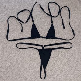 Black Micro Bikini Set