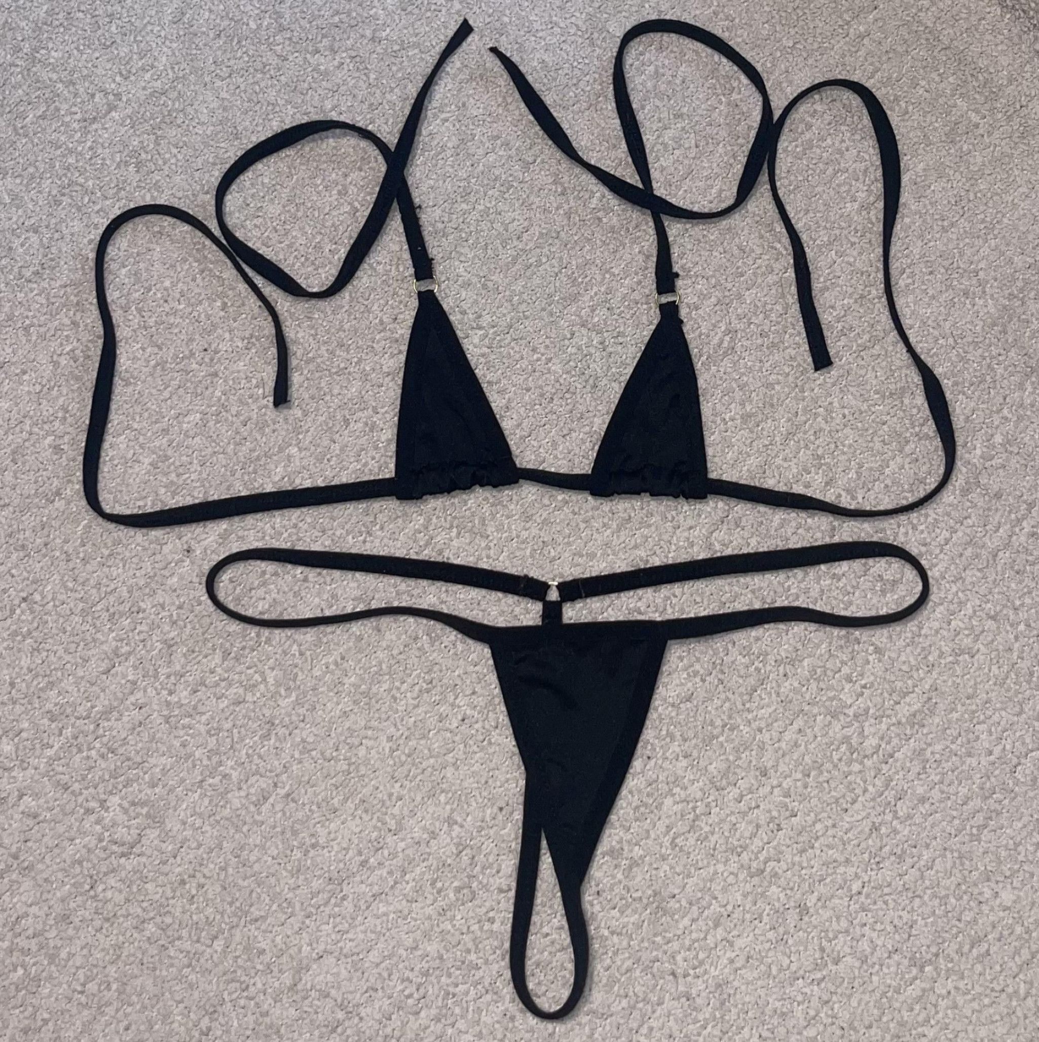 Black Micro Bikini Set