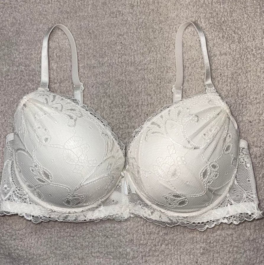 White Lace Bra