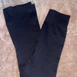 Black QQQ Flare Legging