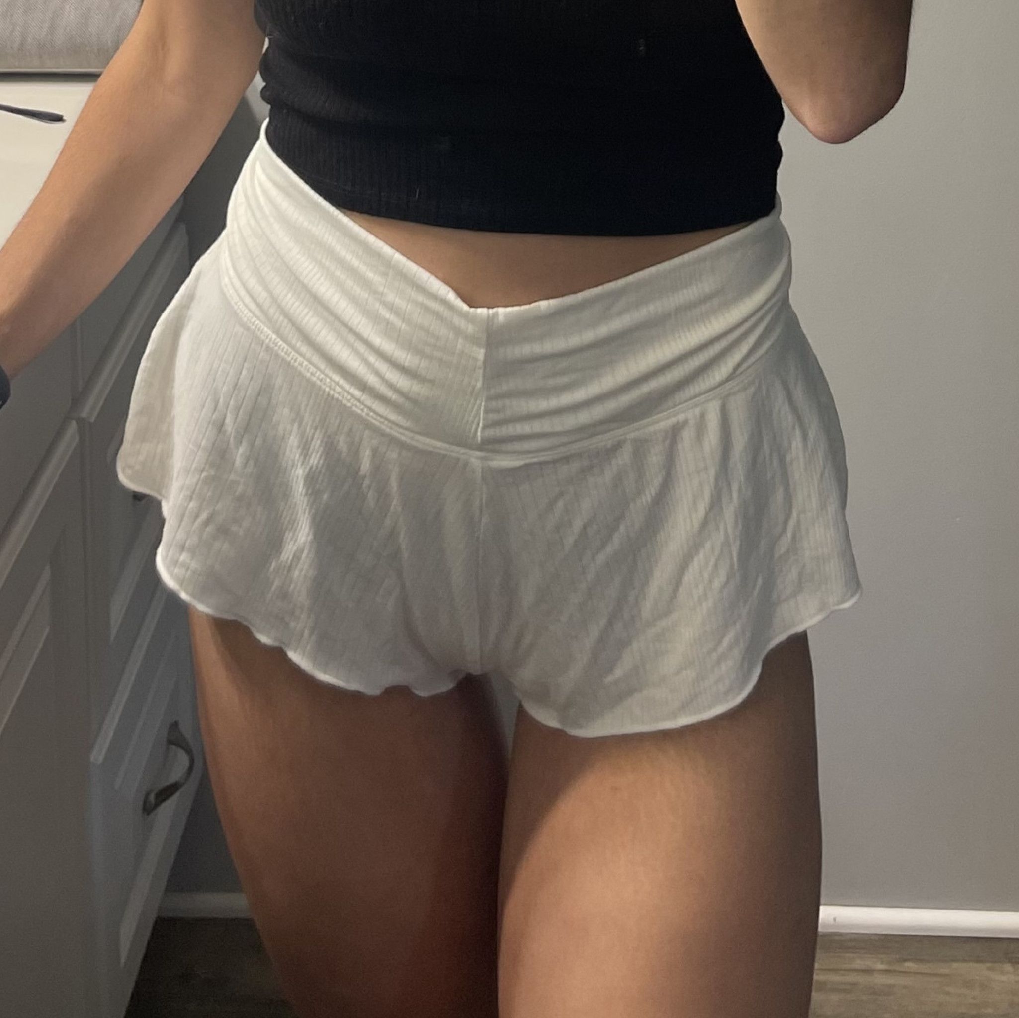 White Lounge Short