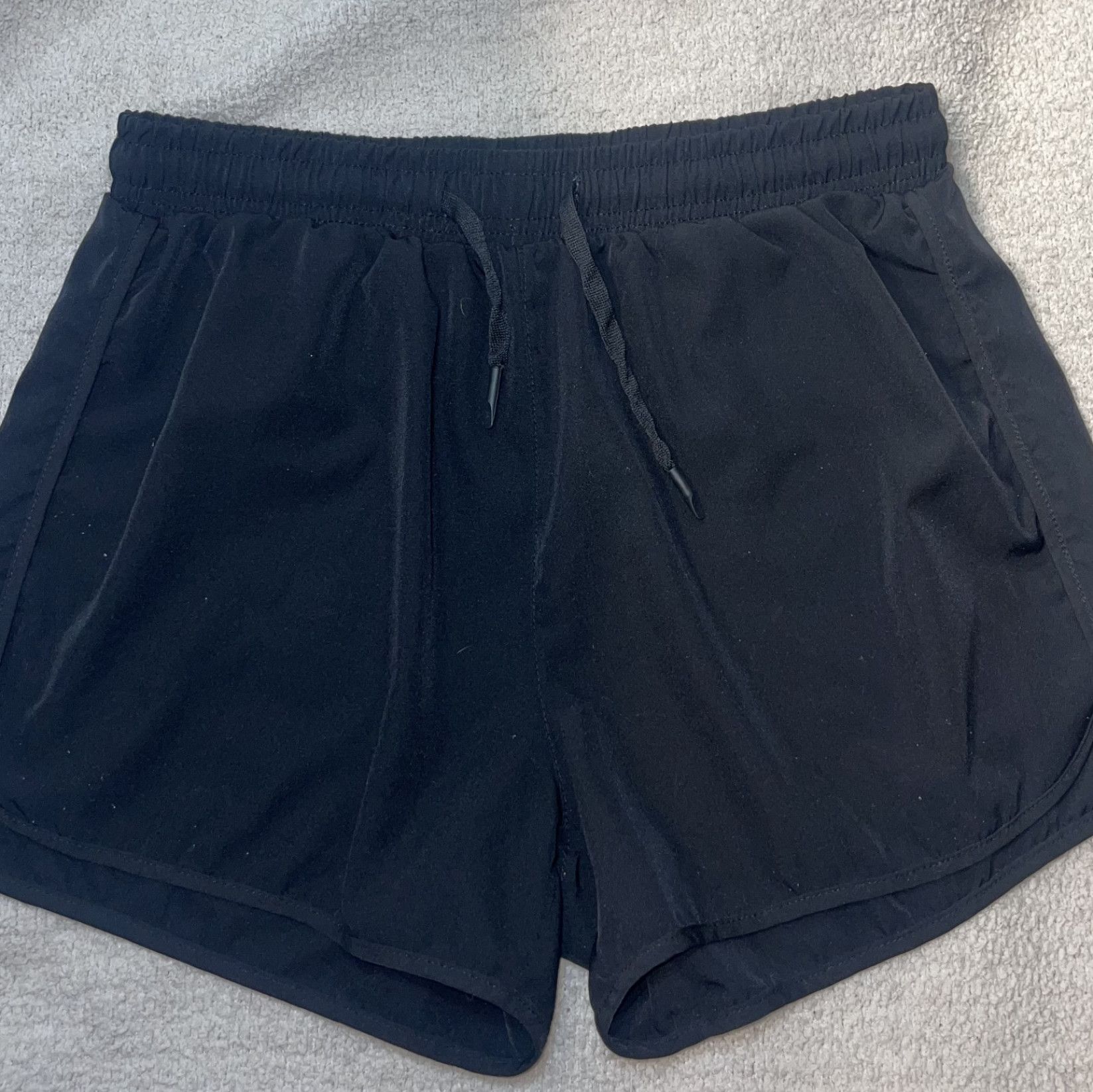 Black Running Short