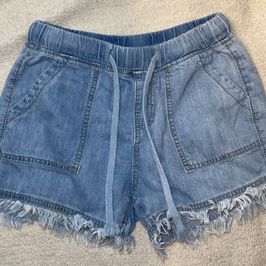 Fray Jean Shorts