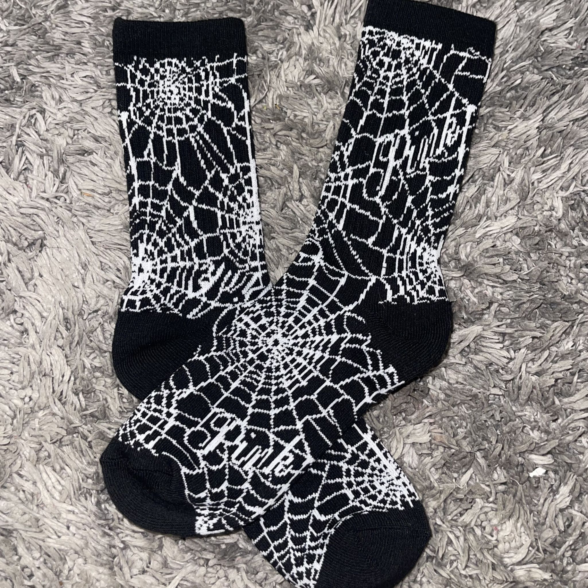 Spider PINK Socks