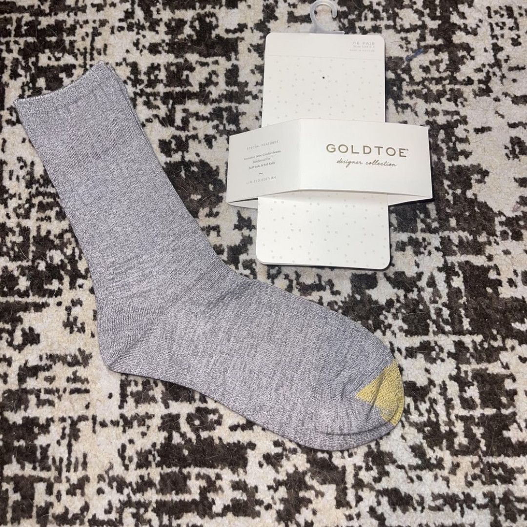 Gray Goldtoe Socks