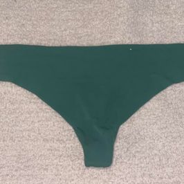 Green Seamless Thong