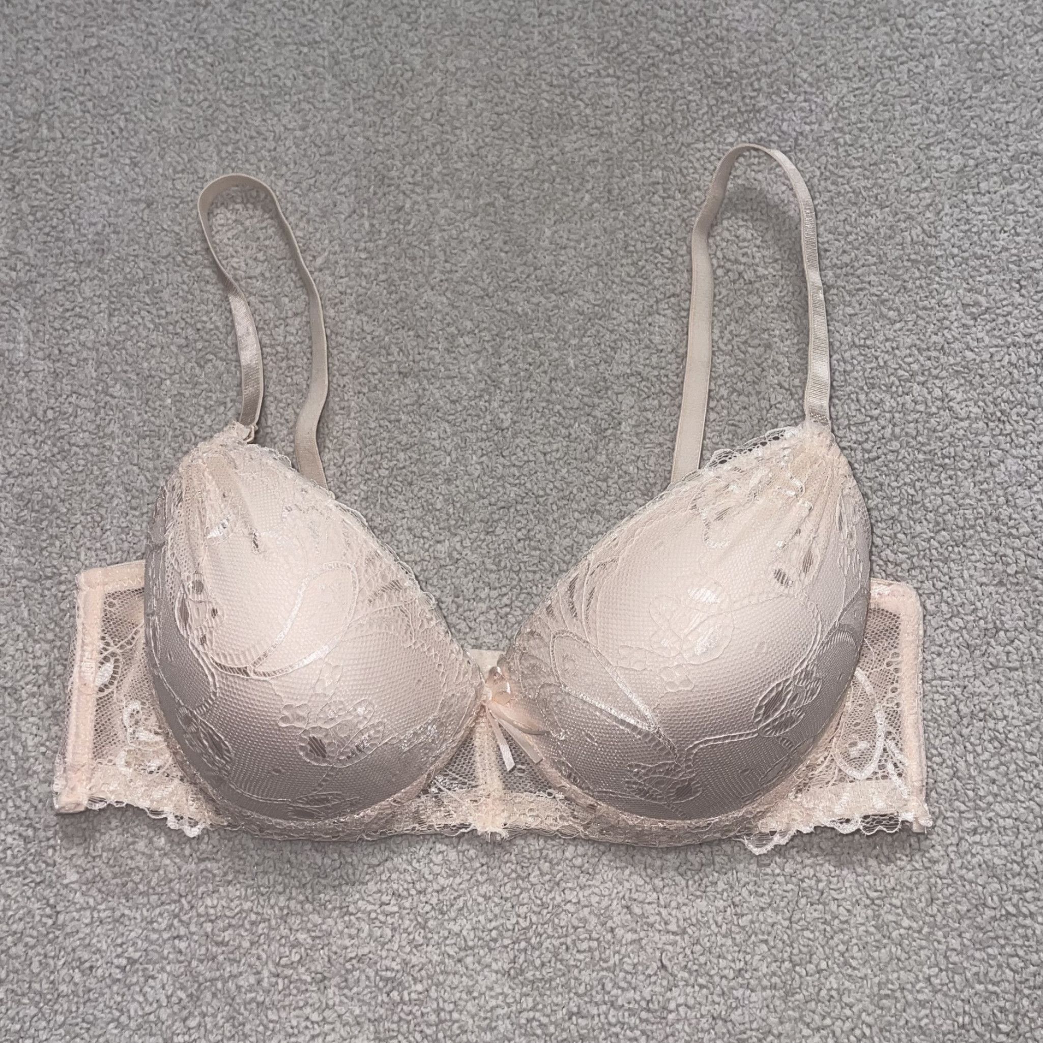 Pink Lace Bra