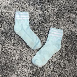 Mint Adidas Crew Socks