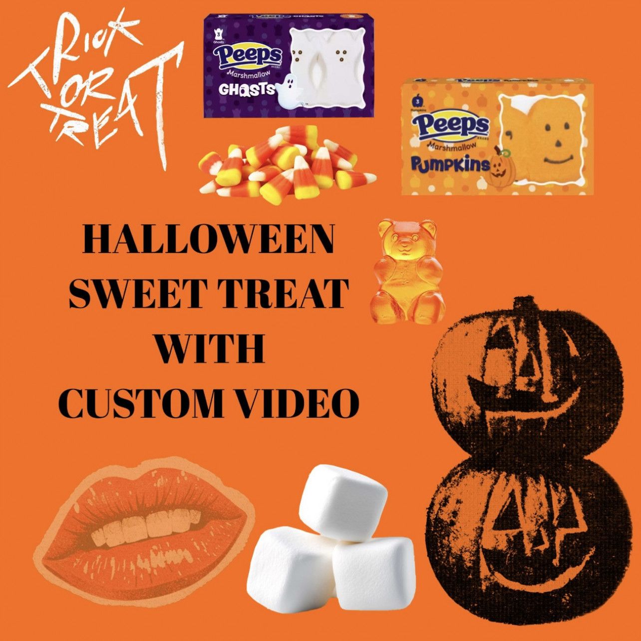 Halloween Sweet Treat with Custom Video