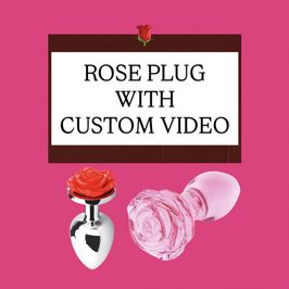 Rose Plug with Custom Video